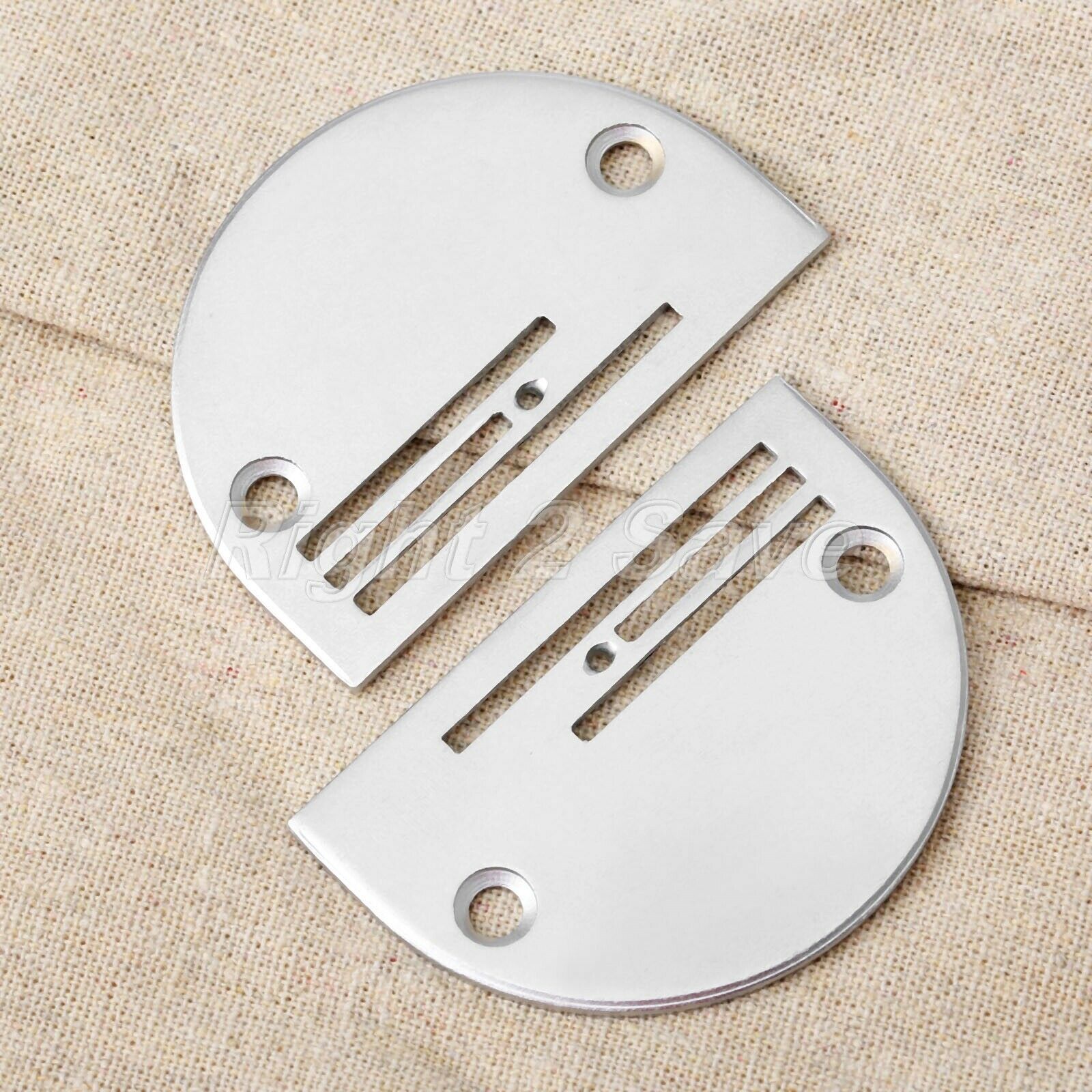Industrial Sewing Machine Needle Plate B18 Chamfer Edges Pinhole Design Steel