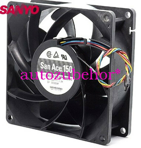 For SANYO 9GV1512P5M031 SAN ACE 150 Fan DC12V 1.2A For Dell Precision T5400