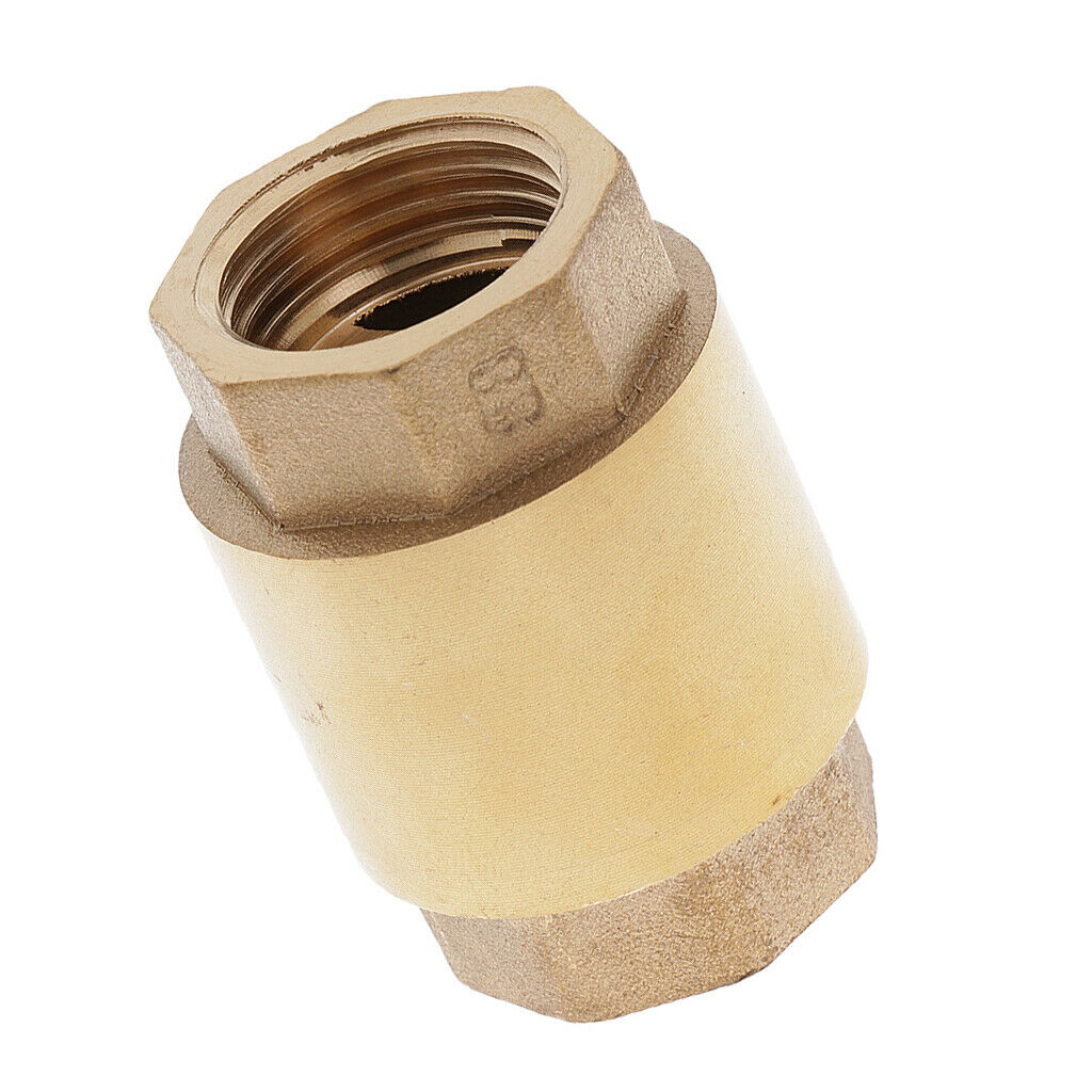 DN15 1/2 inch brass check valve suction valve for water and gas