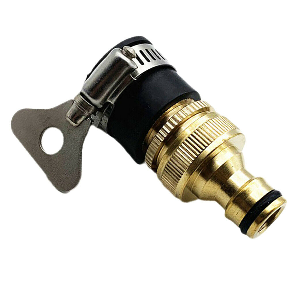 1/2"3/4" Thread Quick Garden Nozzle Faucet Brass Pipe Tap Connector Adapter