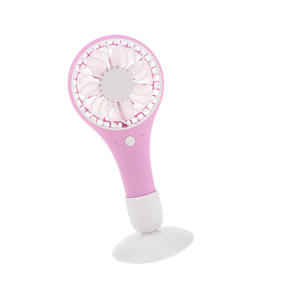 Mini  Portable USB Handheld Fan Personal Fan Laptop Cooling Fans Purple