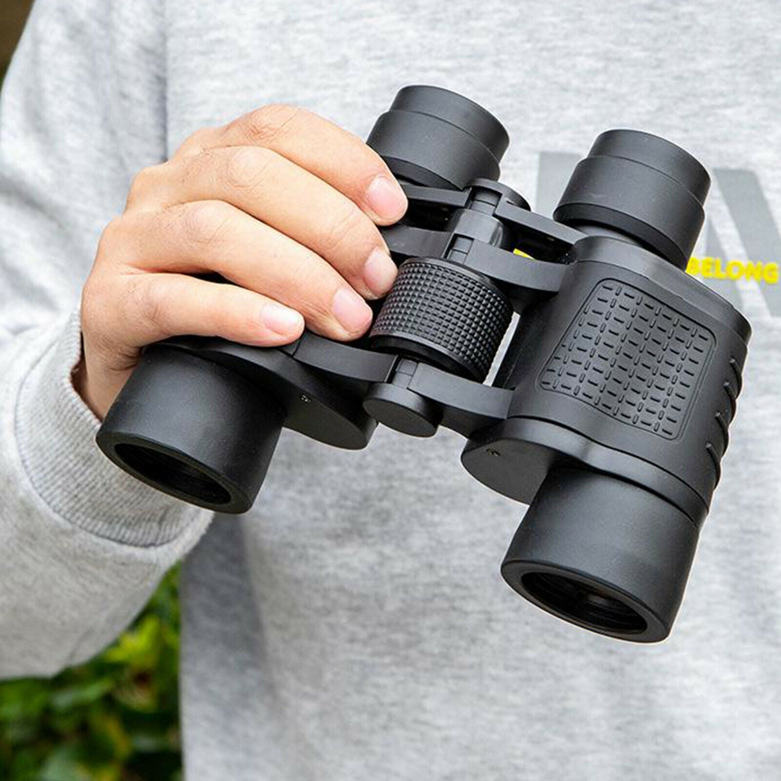 80x80 High Power Binoculars Low Light Night Vision for Bird Watching Travel