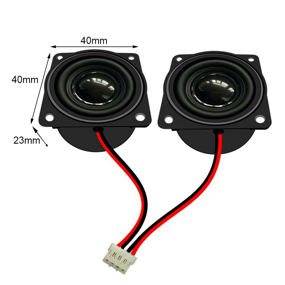 Full Range Speaker 3W 4ohm 40mm Cavity Subwoofer Unit Amplifier For Multimedia L