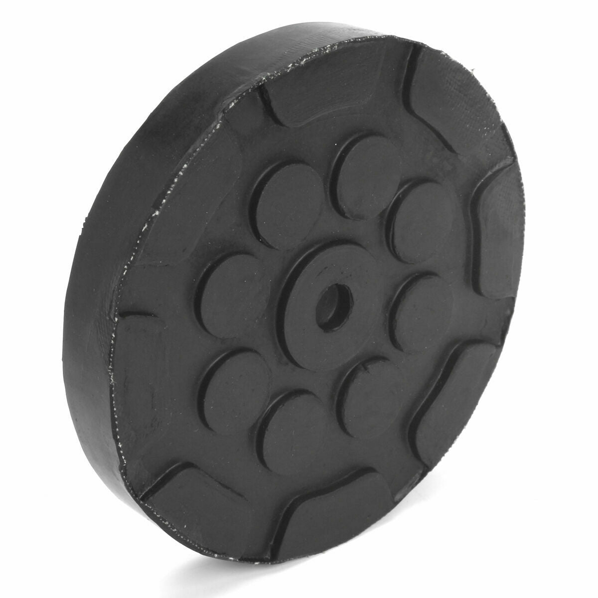 4Pcs Black Heavy Duty Round Rubber Arm Pads for Car Lift Accessories Dia: 120mm