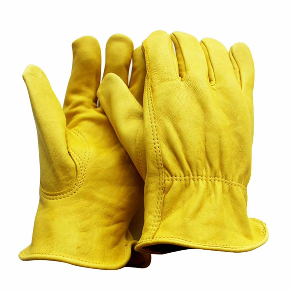 Industrial Safety Gloves Sheepskin Driver Work Gloves Construction Gloves XL