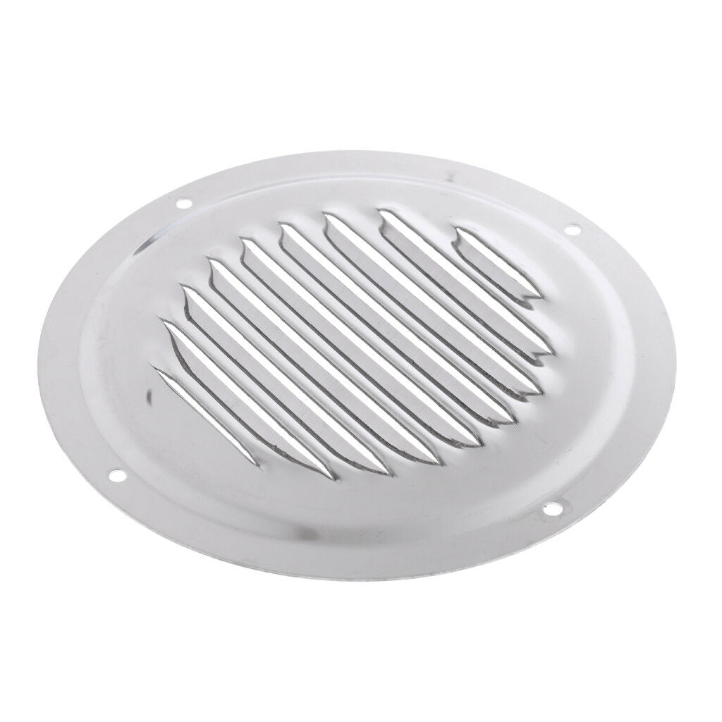 5" Round Stainless Steel Boat Louver Vent Ventilation Boating Deck Hardware