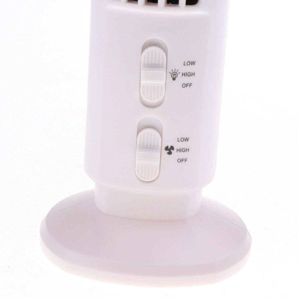 White USB Desk Fan Office Fan Desk Fan Hand Fan Mini Stand Fan