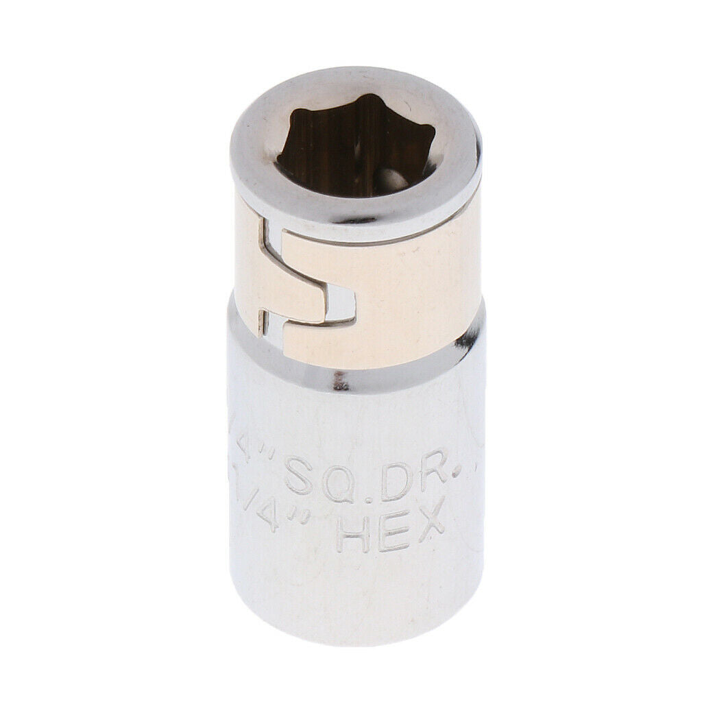 Creaks, Extensions Sockets Adapter 1/4 '' -1/4 '' Made Of Stainless Steel