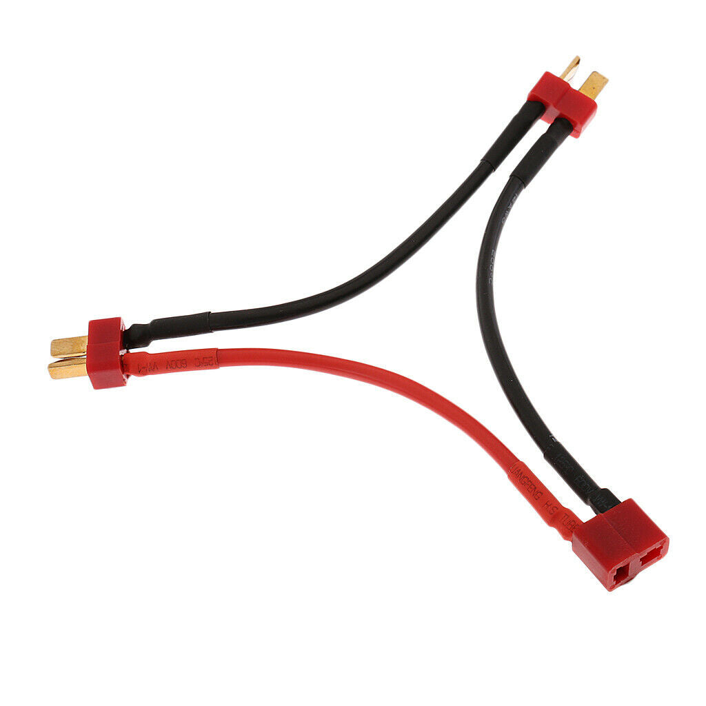 14AWG silicone cable adapter cable connection cable Y-cable T-plug T-socket for