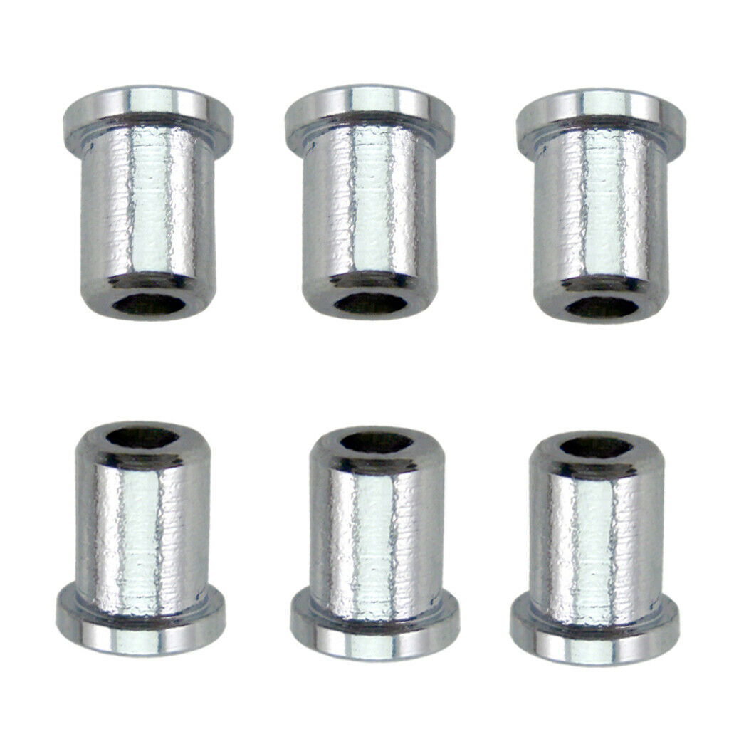 6pcs String Sleeves Impact Sleeves String Sleeves Chrome String Guitar