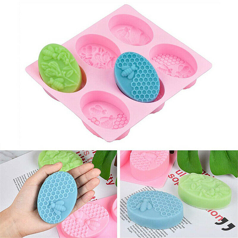Soap Molds Bee Shape Handmade Soap Mold Unique Soap Making Craft To alJCAUBDDD