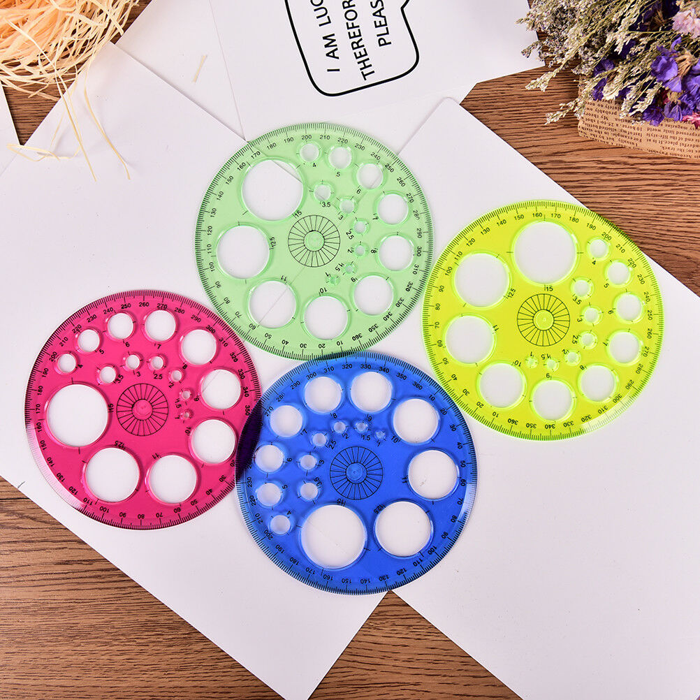 1Pc 360 Degree Sew Easy Plastic Templates Quilt Patchwork Stitch Craft Ru.l8