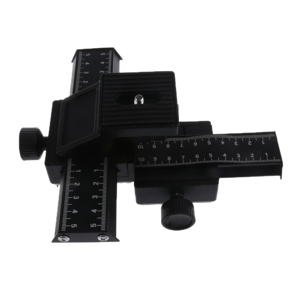 plastic 4 way Macro Focusing Rail Slider for SLR DSLR Camera Photography