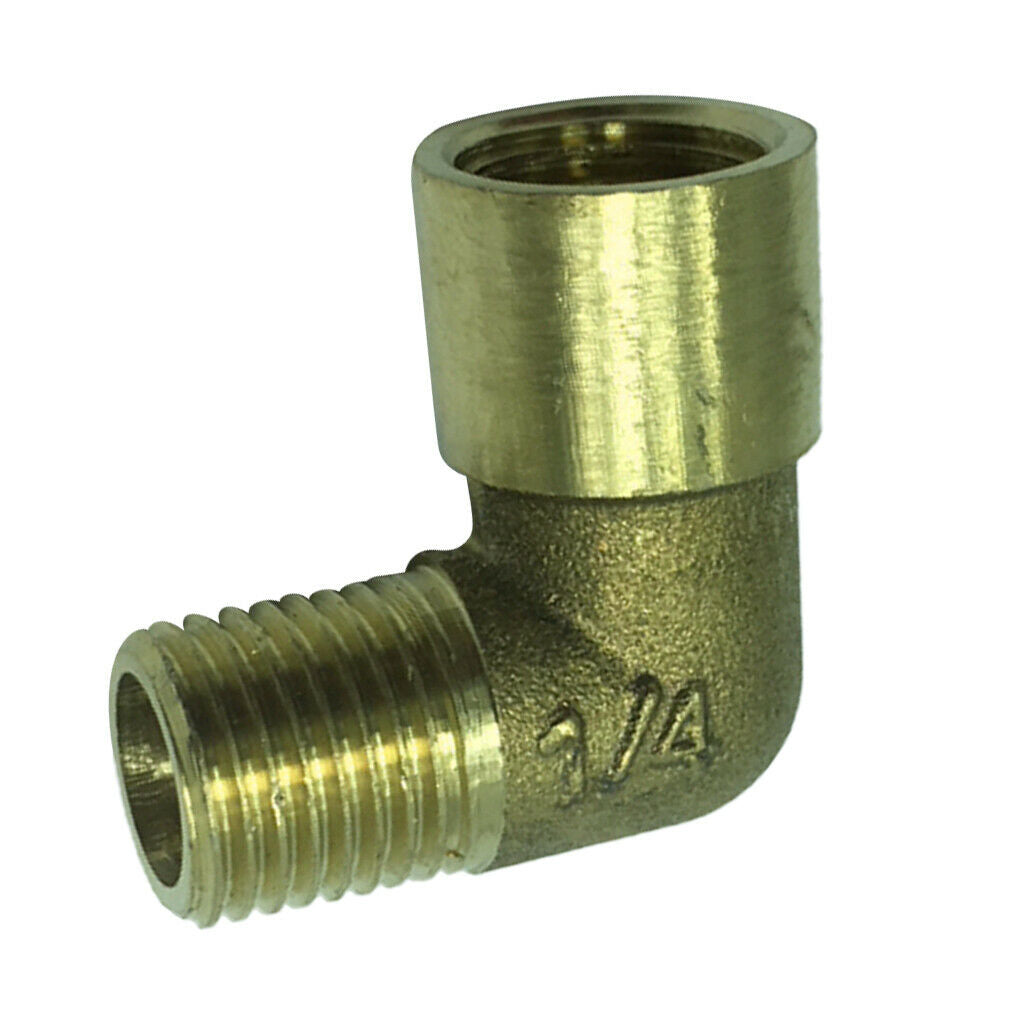 90 Degree Street Elbow Brass Adapter Connector Pipe Fittings DN8