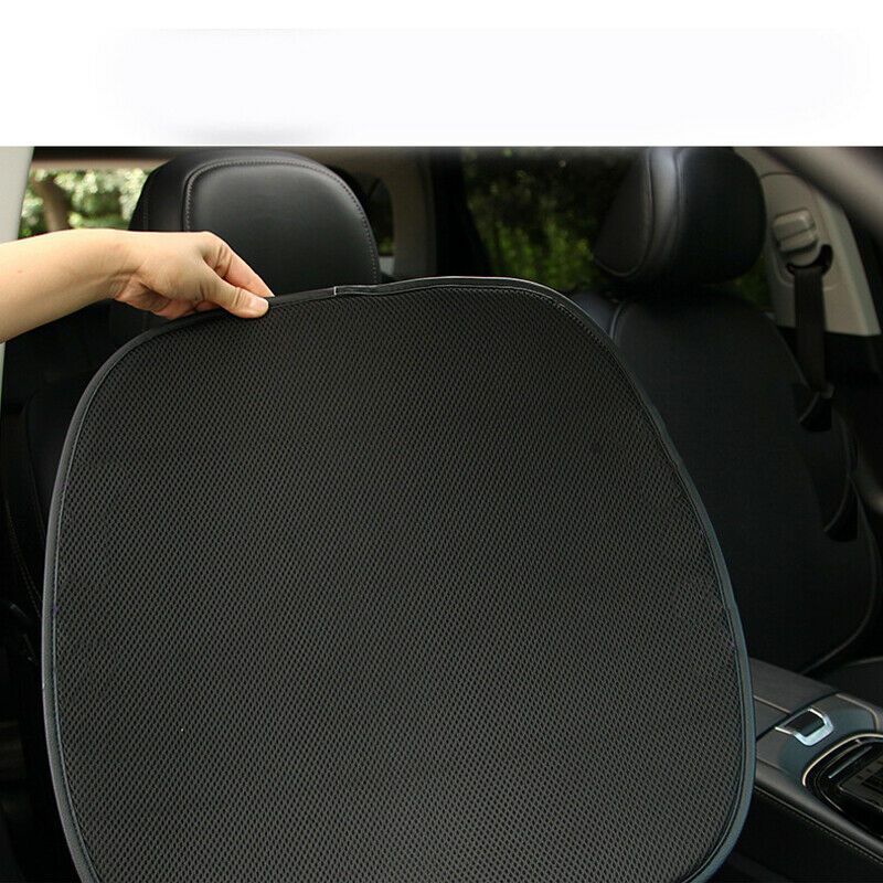 2PCS Auto Car Front Seat Cover Summer ice silk Breathable Pad Mat Set Anti-skid