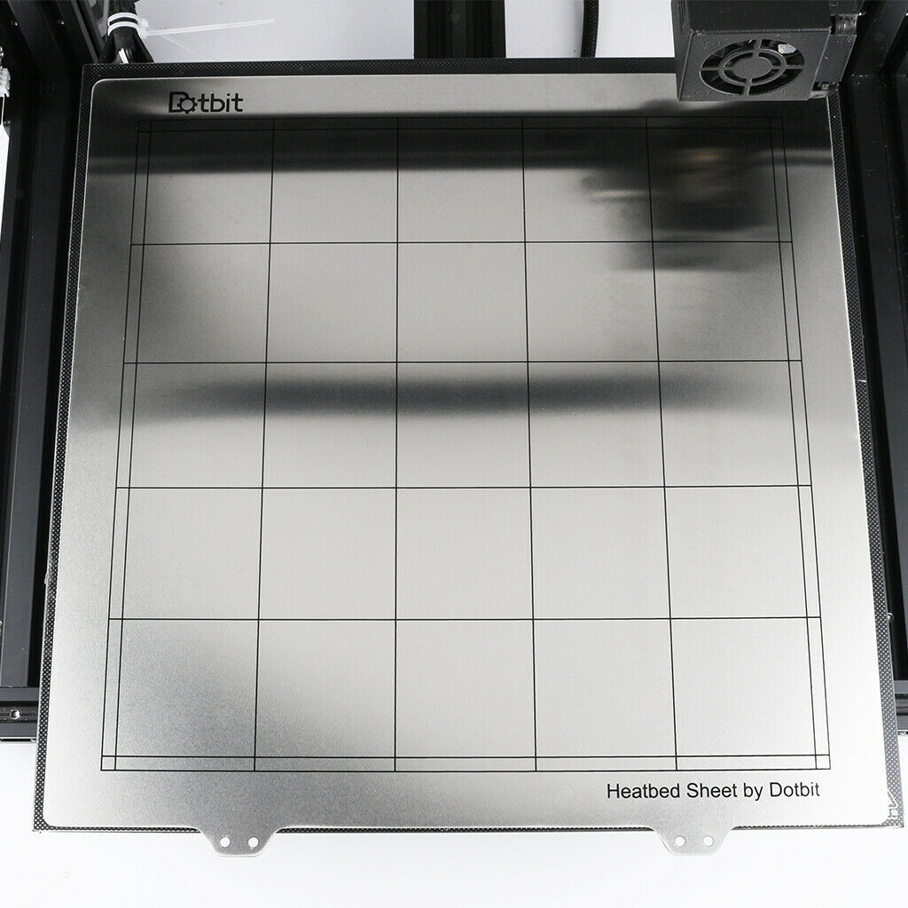 300mm Spring Steel Sheet Heat Bed Platform for CR-10 CR-10S S3 Prusa Tornado