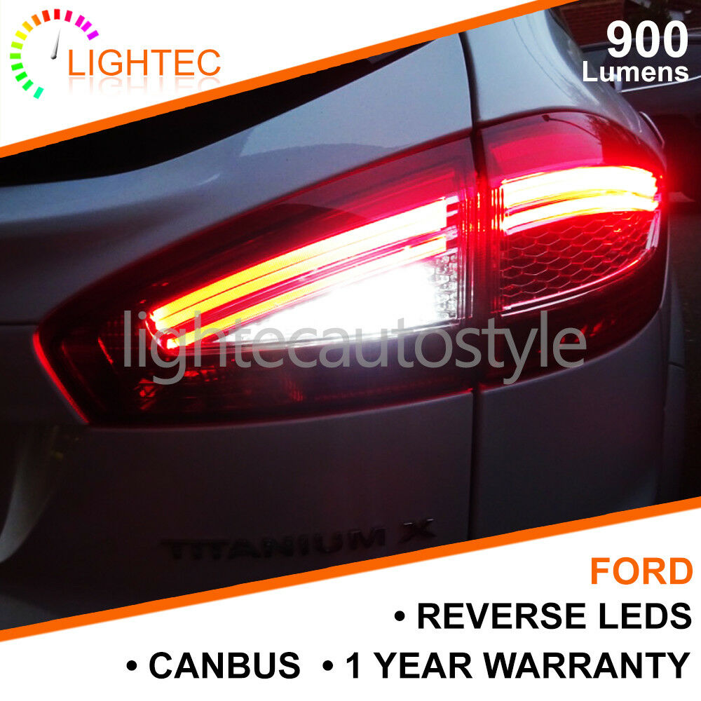 2x FORD MONDEO MK4 CANBUS REVERSE LED LIGHT KIT UPGRADE BRIGHT PURE WHITE BA15S