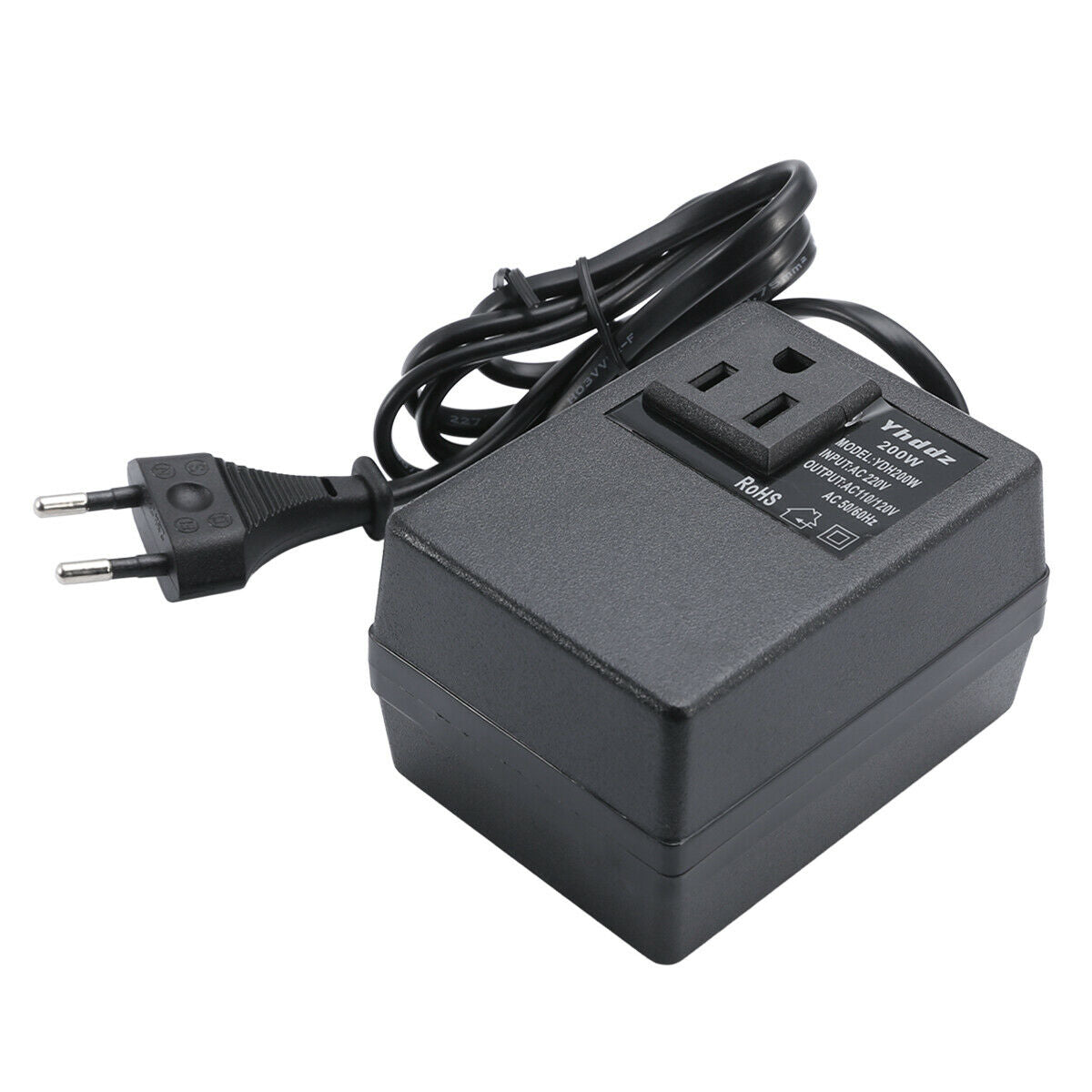 200W 220V to 110V Step Down Adapter Transformer Travel Voltage Power Converter