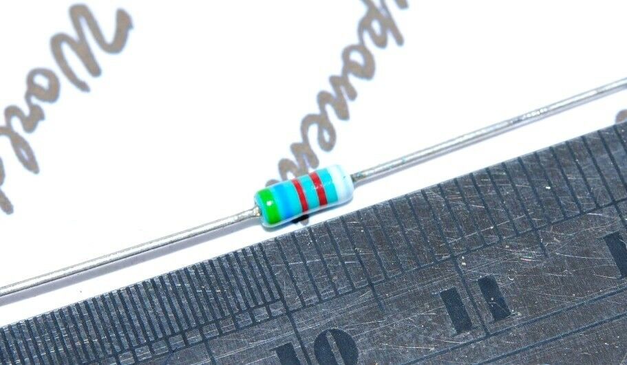 10pcs - CORNING 4.7K (4K7) RL07S 472G 2% Resistor (0.25watts)