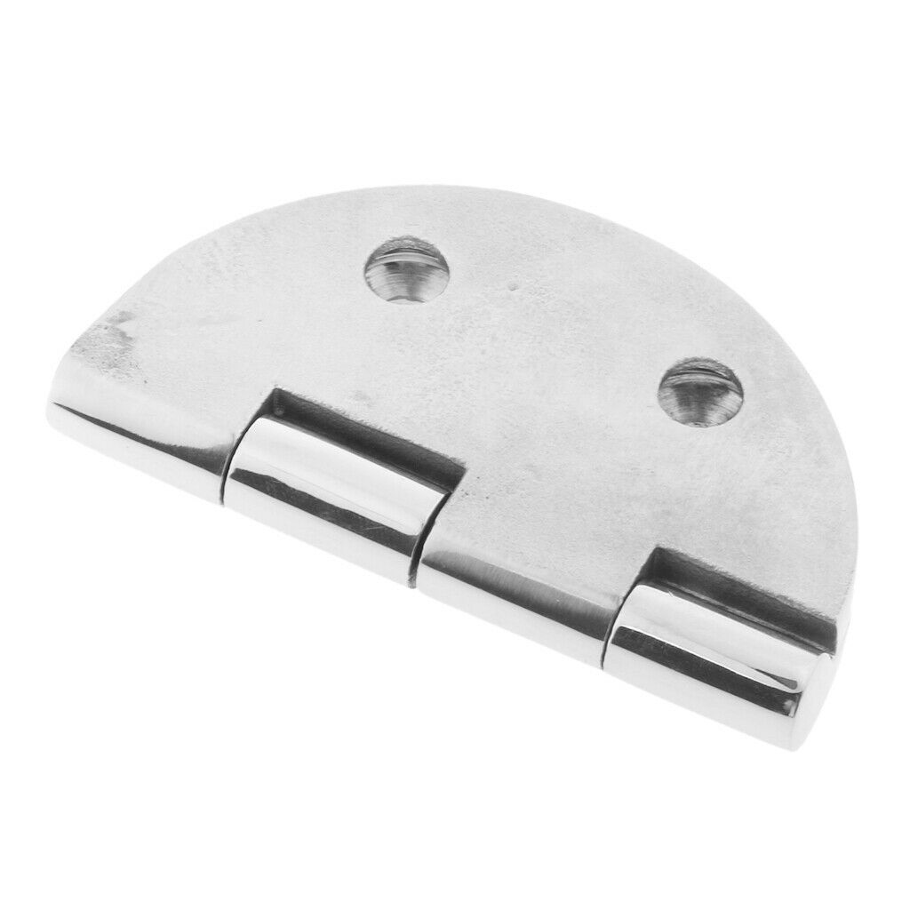 Stainless Steel 316 Heavy Round Hinge 64mm 2 1/2" Door / Hatch