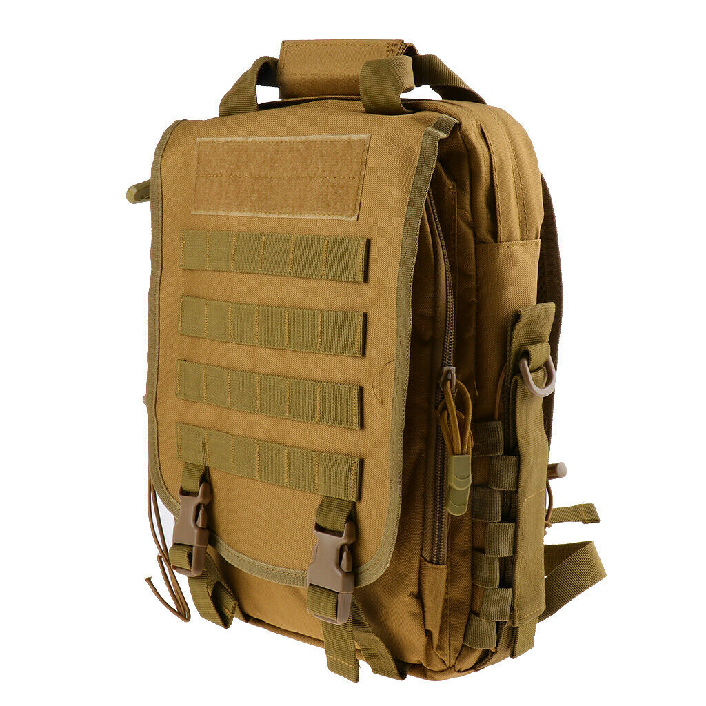 Outdoor Travel Tablet Backpack Shoulder Camping Hiking Bag Light Green