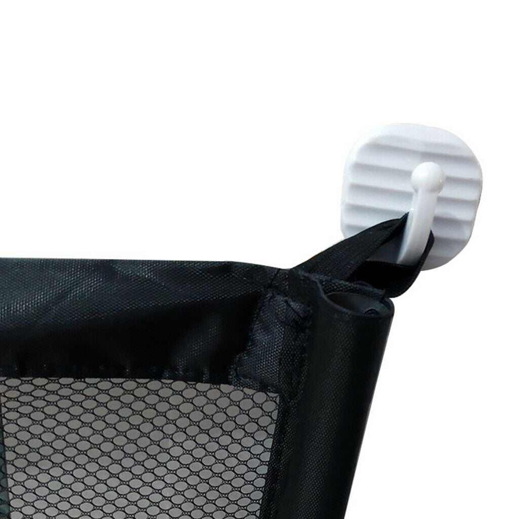 Set of 2 Folding Dogs Safety Fence Pet Isolation Gate for Doggies Indoor