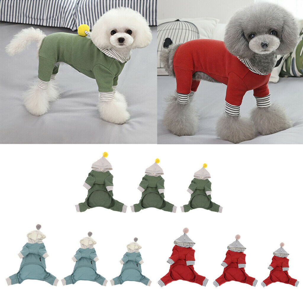 Pet Clothes Warm Autumn Winter Solid Color Cat Dog Bottoming Shirt S Blue