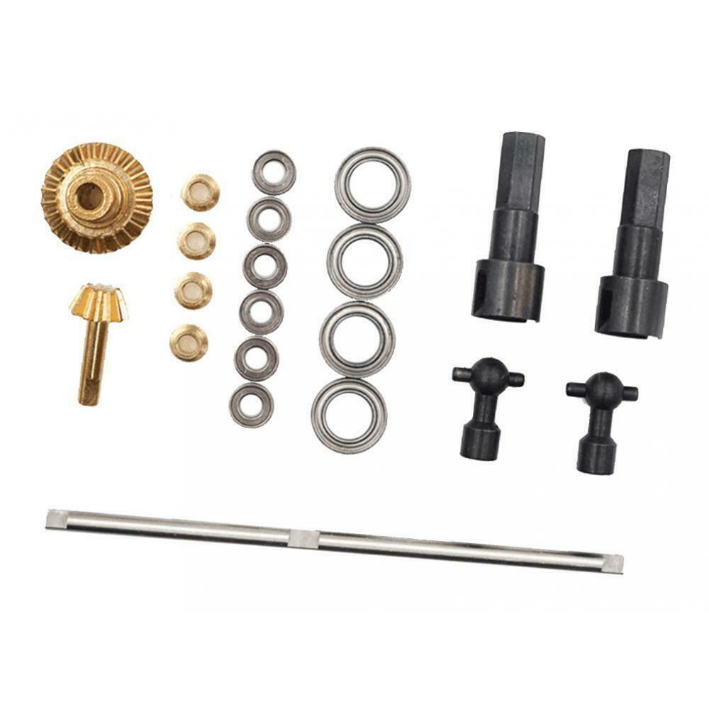 RC Metal Front Shaft W/ Accessories Set For 1/16 4WD  Truck Parts