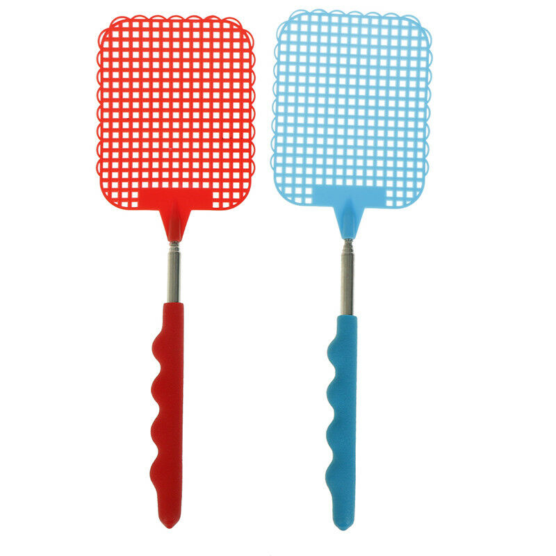 Pest Control Tools Extendable Flies Swatter PlasticSimple Pattern Fly Swat.l8