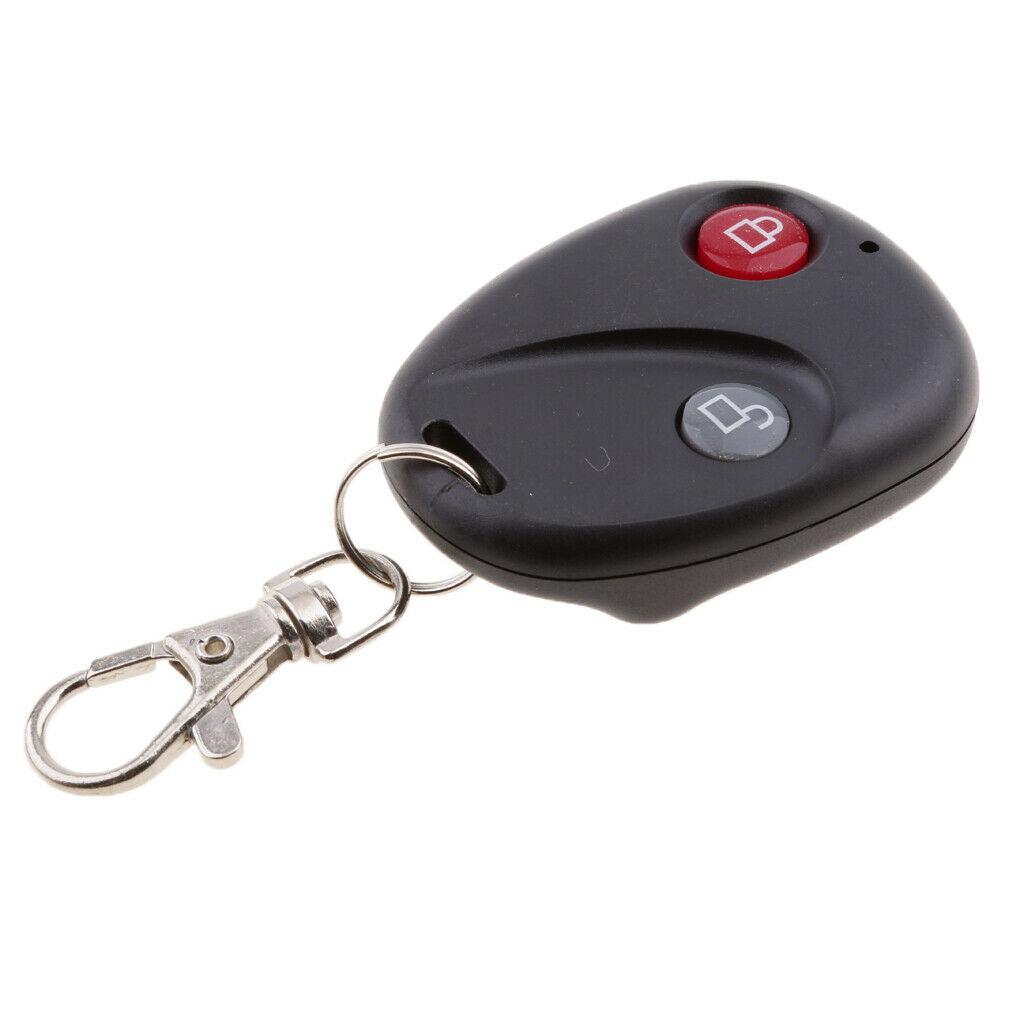 Wireless Bike Car Remote Control Security Lock Vibration Anti-theft Alarm