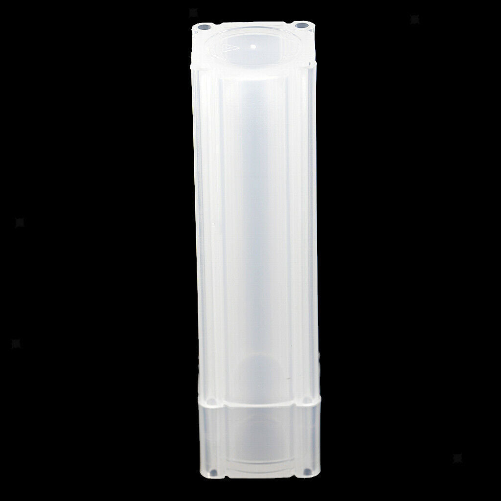 Flower Design Coins Box Tube Holder Case Storage 19mm Coin Collecting Box