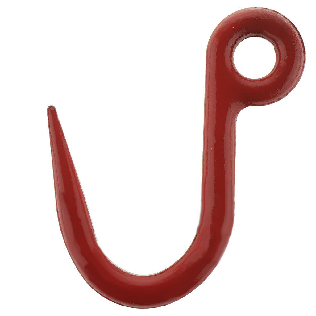 Eye Foundry Hooks Red Painted Lifting Accessory, 2204lbs Working Load