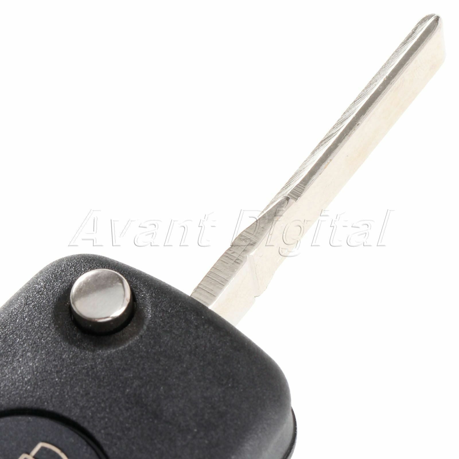 Black 3 Button Flip Remote Key Fob Blade Case Shell For  TT A2 A3 A4 A6 A8
