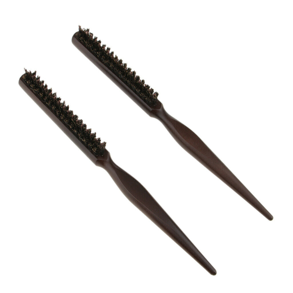 Women Professional Teasing Natural  Back Combing Smooth Styling Brush