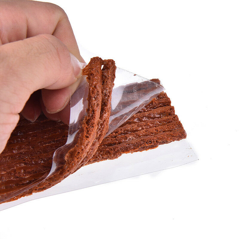 20pcs 3.5mmx100mm tyre repairing rubber strips rubber strips tyre repair  l FG