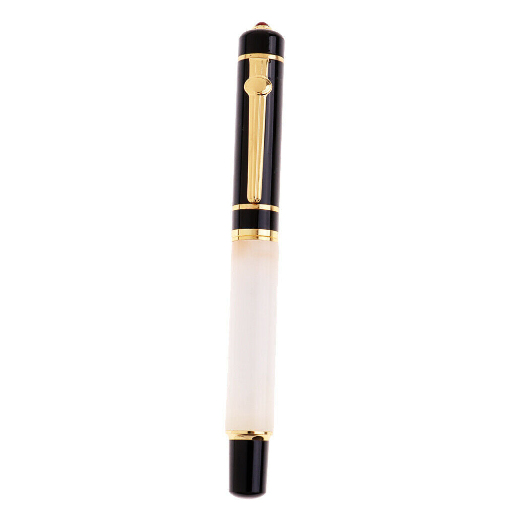 Chinese Porcelain with Metal Golden Design Mediun Roller Ballpoint Pen black