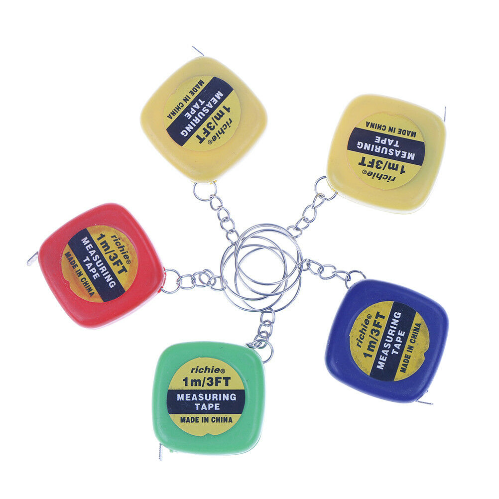 2Pcs Easy Retractable Ruler Tape Measure Small Mini Portable Pull Rule.l8