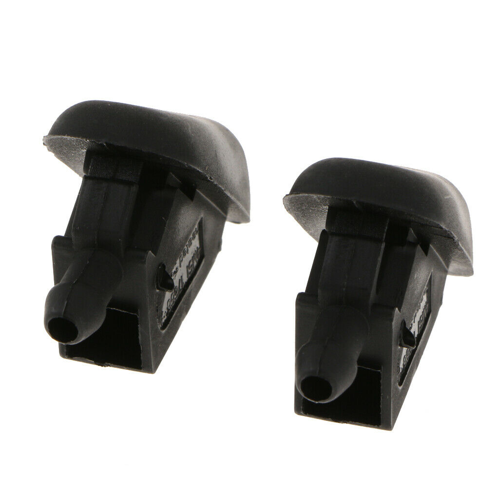 2 Pieces Windshield Washer Wiper Water Spray Nozzles For Ford Focus S-MAX