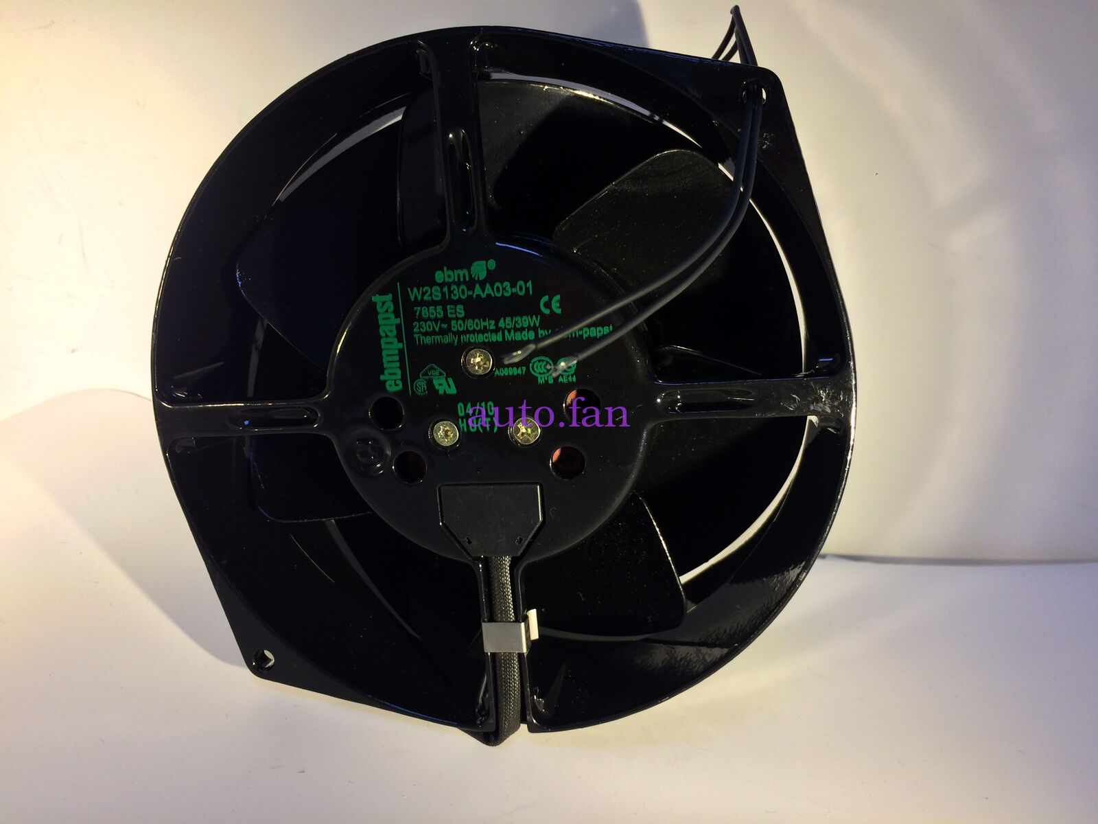 For  new W2S130-AA03-01 fan 230V 45W 150*55MM 2wire