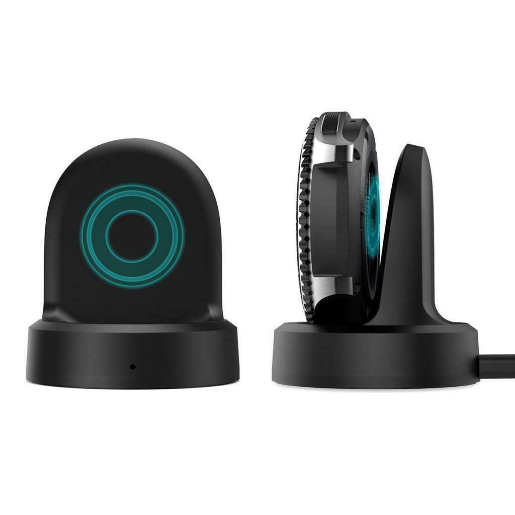 Black Wireless Charging Desktop Charger Dock for Gear   / Frontier