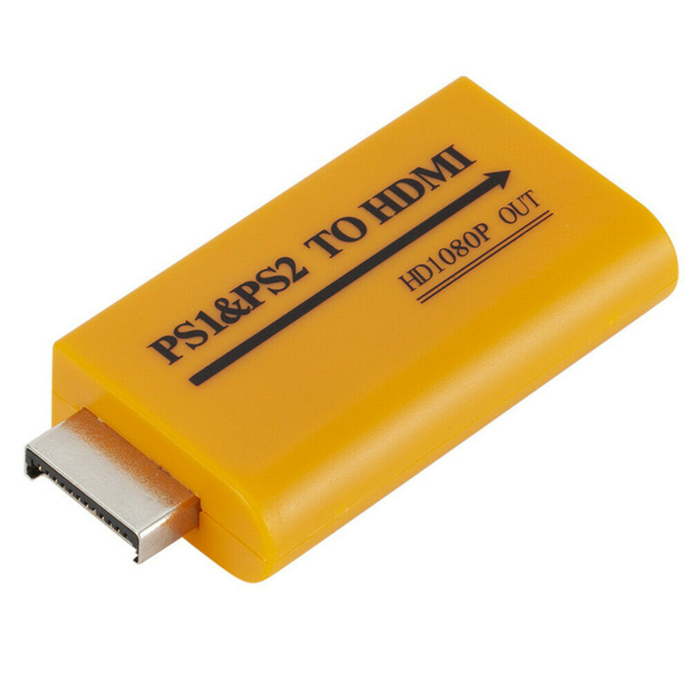 for PS1/PS2 to HDMI Audio Video Converter Adapter for PS1 to HDMI PS2 to HDMI HD