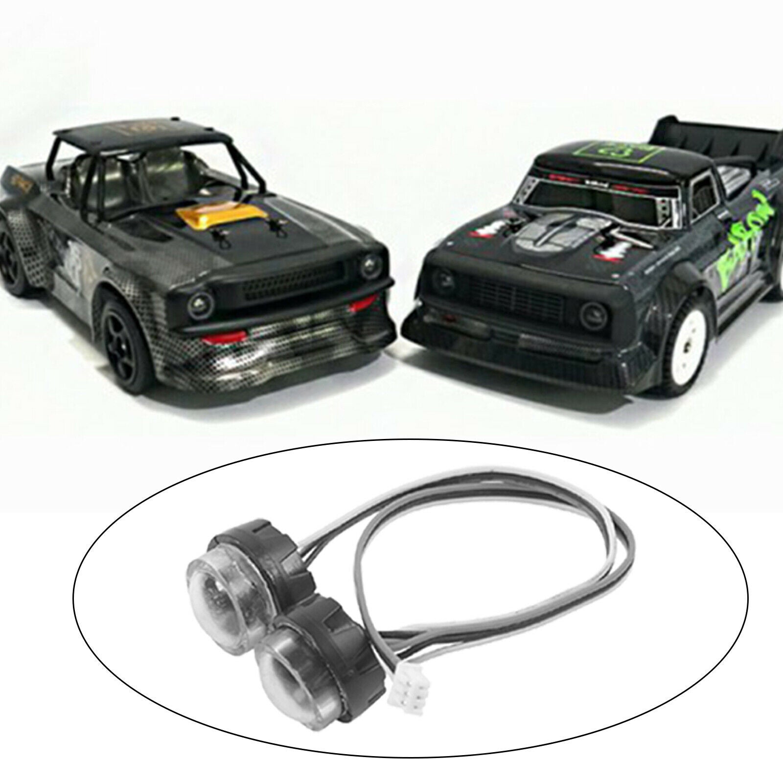 Front LED Light Spotlight for SG-1603 Racing Truck Modified Upgrade Parts