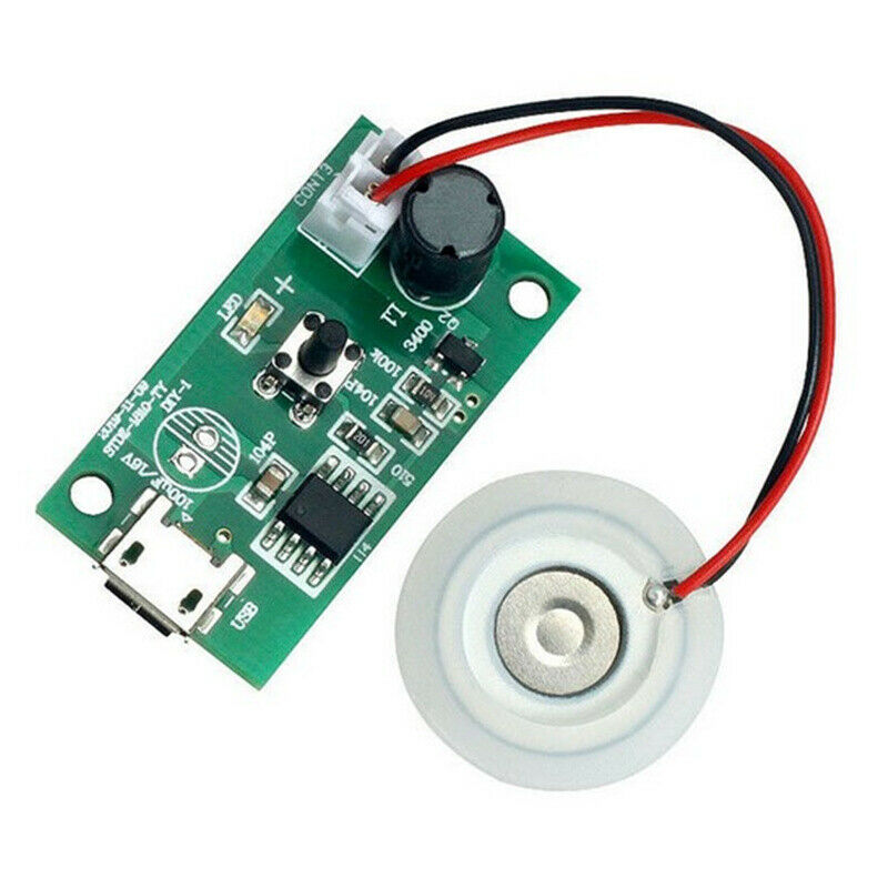 Humidifier DIY Kit Mist Maker Transducer Humidified Plate Accessories+PCB.l8