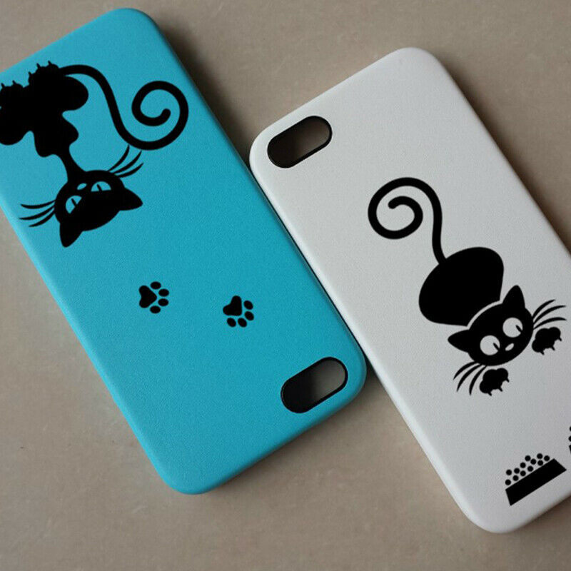 Lovely Cat Light Switch Phone Wall Stickers For Kids Rooms Diy Home Decor.l8