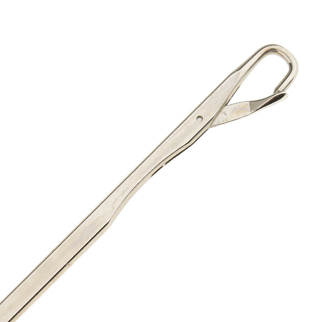 Lots 4 6" Plastic Handle Latch Hooks Needles for Feather Knitting Crafts