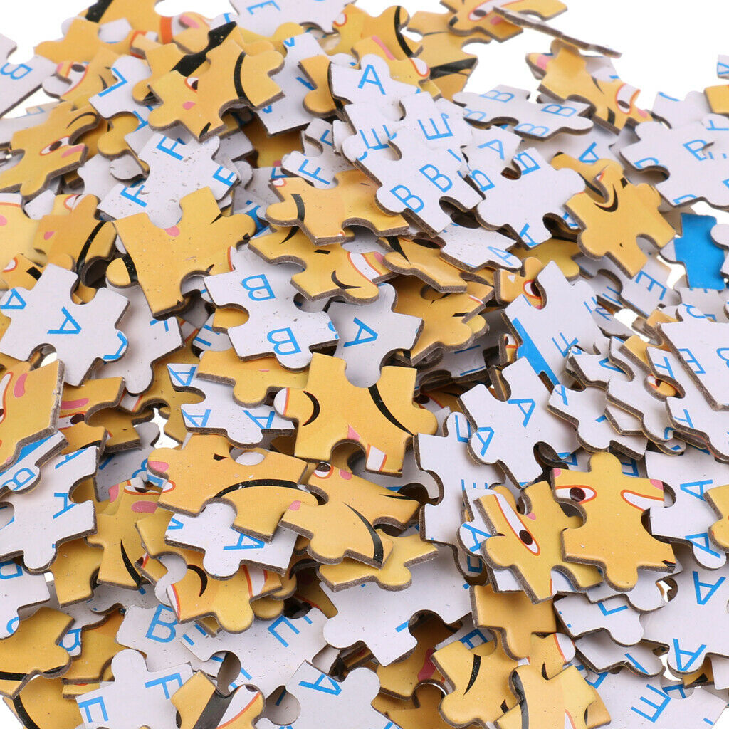 500 Pieces Paper Card Jigsaw Puzzle Emotion Cartoon Difficult Intellectual