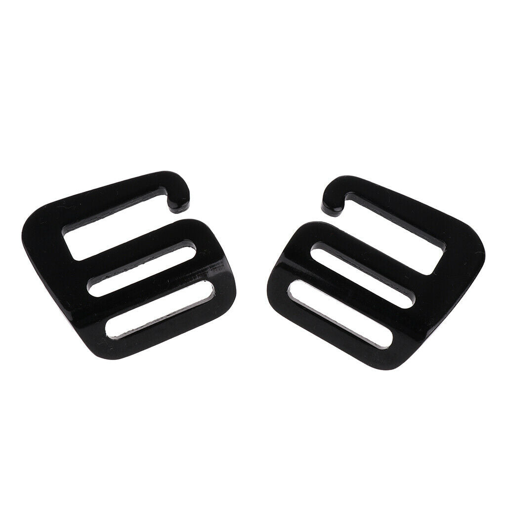 20Pairs Aluminum Alloy 1inch G Hook Webbing Buckle Clip for 25mm Backpack Belts