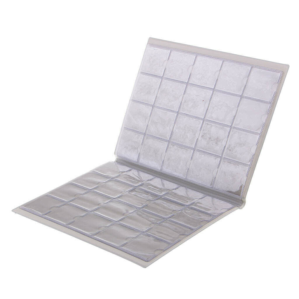 200 Coin Currency Holder Collector Storage Money Pocket PU Album Book Green