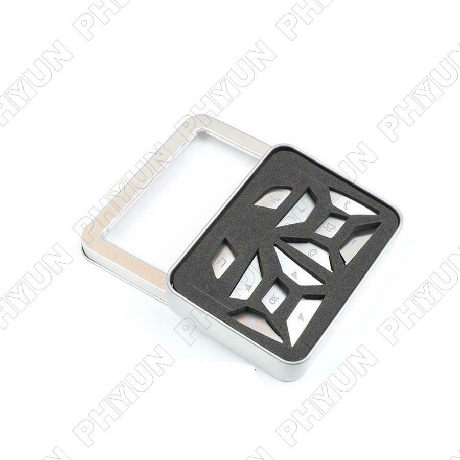 For Mercedes Benz E C G GLA CLS Class Interior Steering Wheel Button Trim Cover