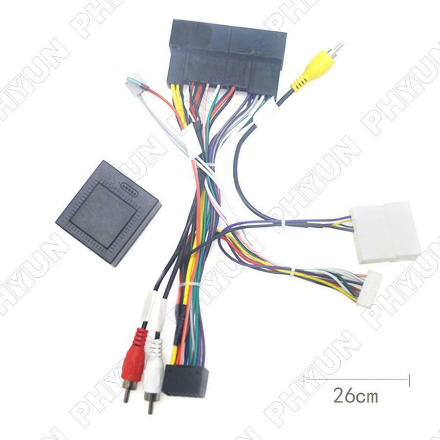 16PIN Car Radio Wiring Harness w/ Canbus For Hyundai Elantra Santa Fe IX45 KIA